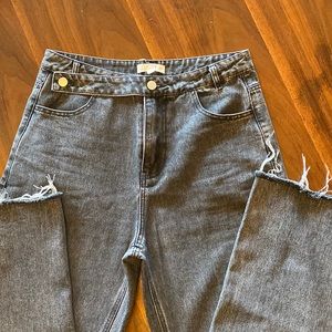 High-waist Wide leg jeans
